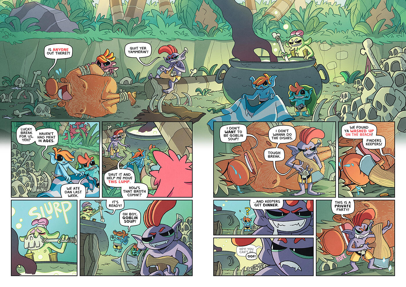 Imp King, pages 2-3