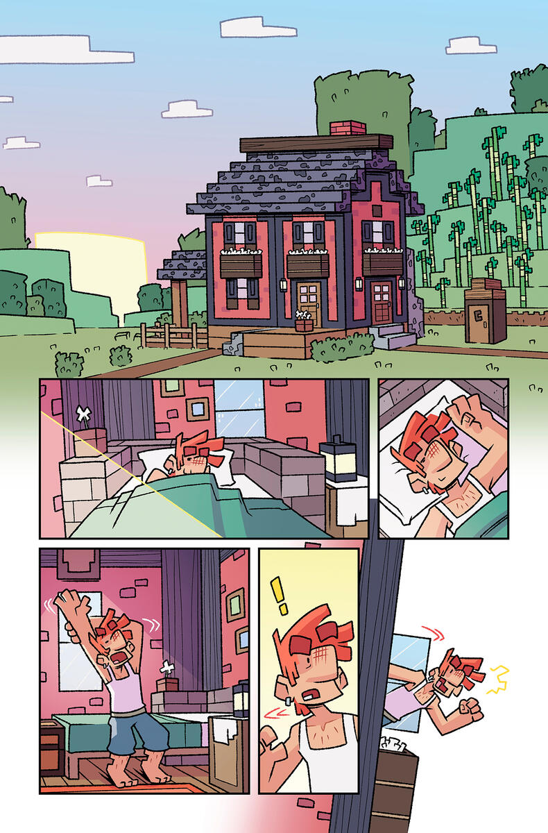 Minecraft: Heart of Cobblestone Volume 1, Page 1