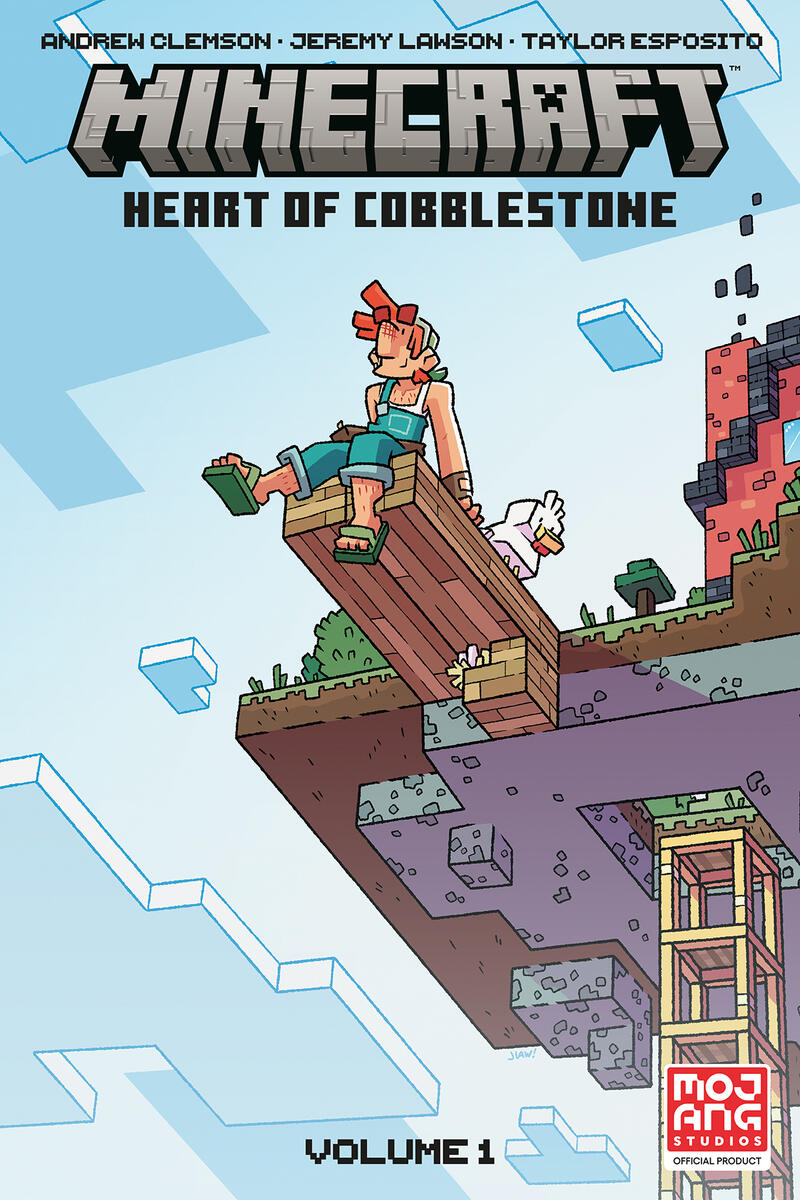 Minecraft: Heart of Cobblestone Volume 1 Cover